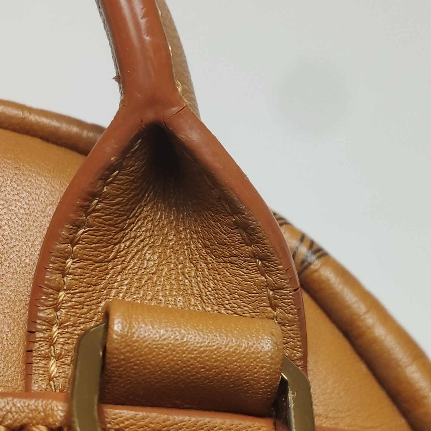 MCM - Visetos Stark Mini Backpack - Visetos coated canvas with leather trim - Brown - (mini)