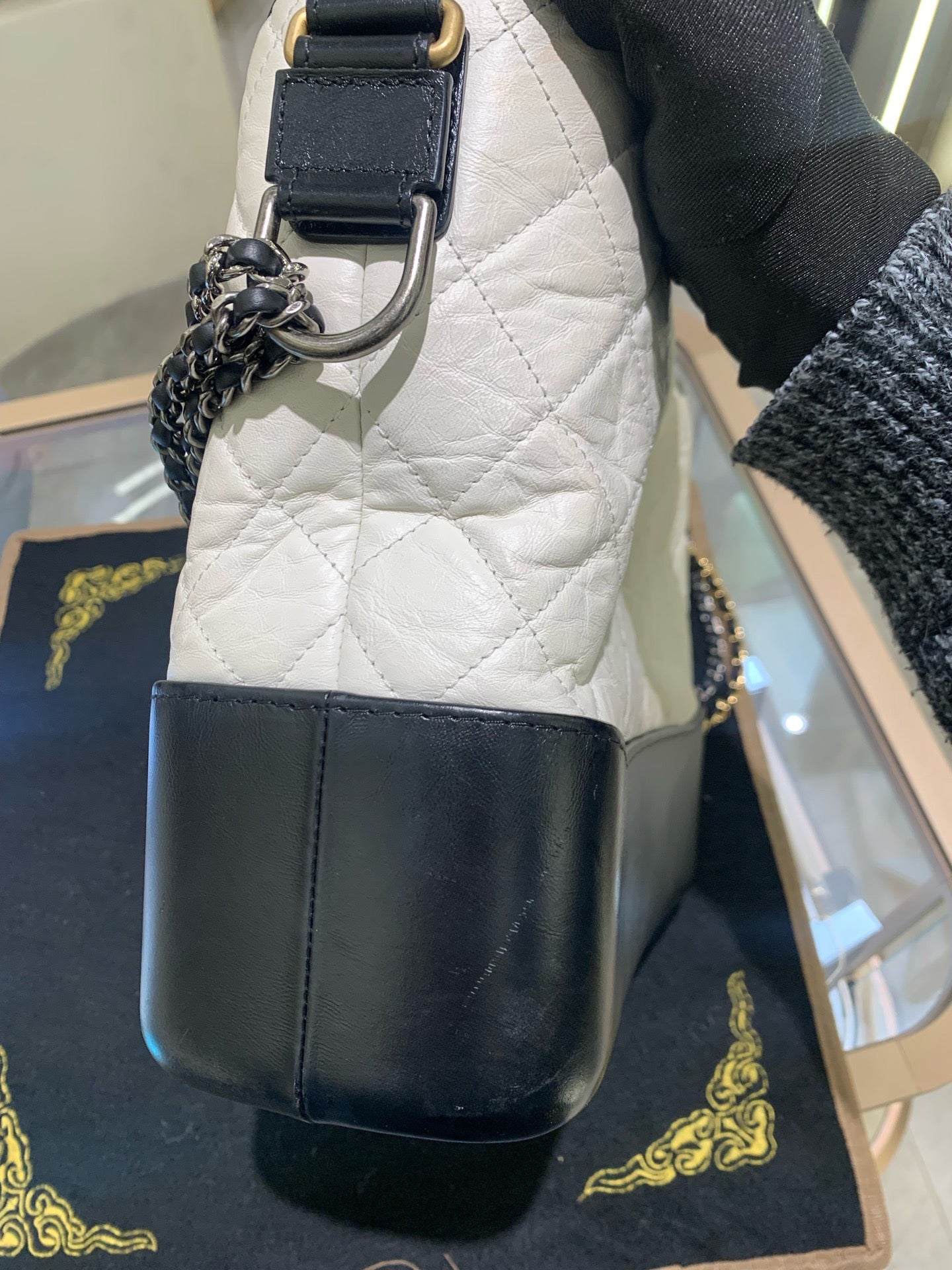 Chanel - Gabrielle Hobo Bag (Medium) - Calfskin leather - Multicolour - (Medium)