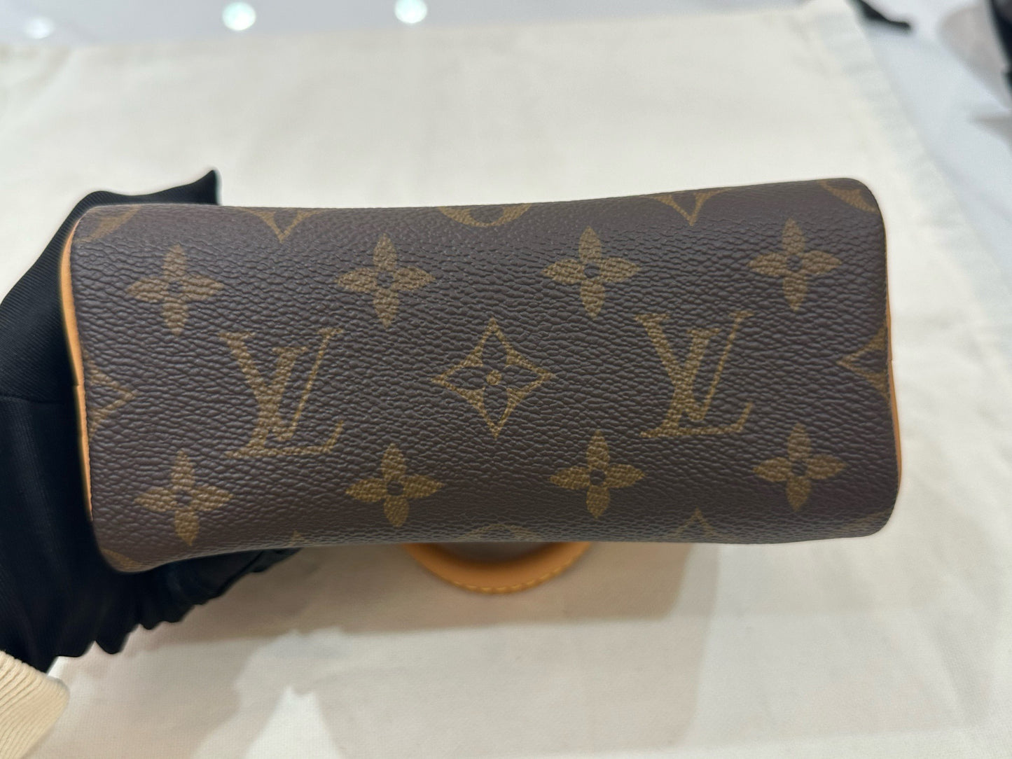 Louis Vuitton - Speedy Nano - Monogram coated canvas and Vachetta leather - Brown - (mini)