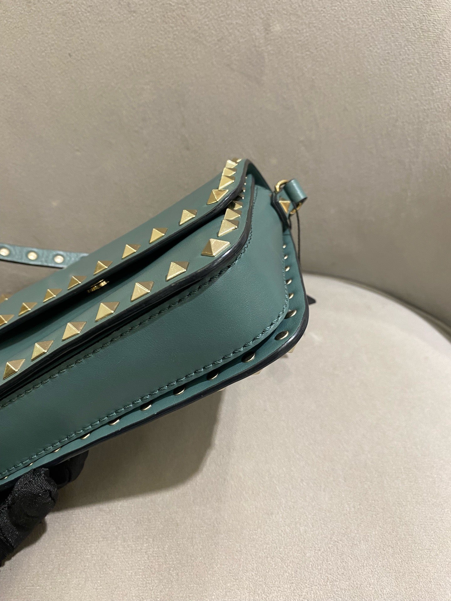 Valentino - Rockstud Mini Crossbody Bag - Leather - Sky Blue - (mini)