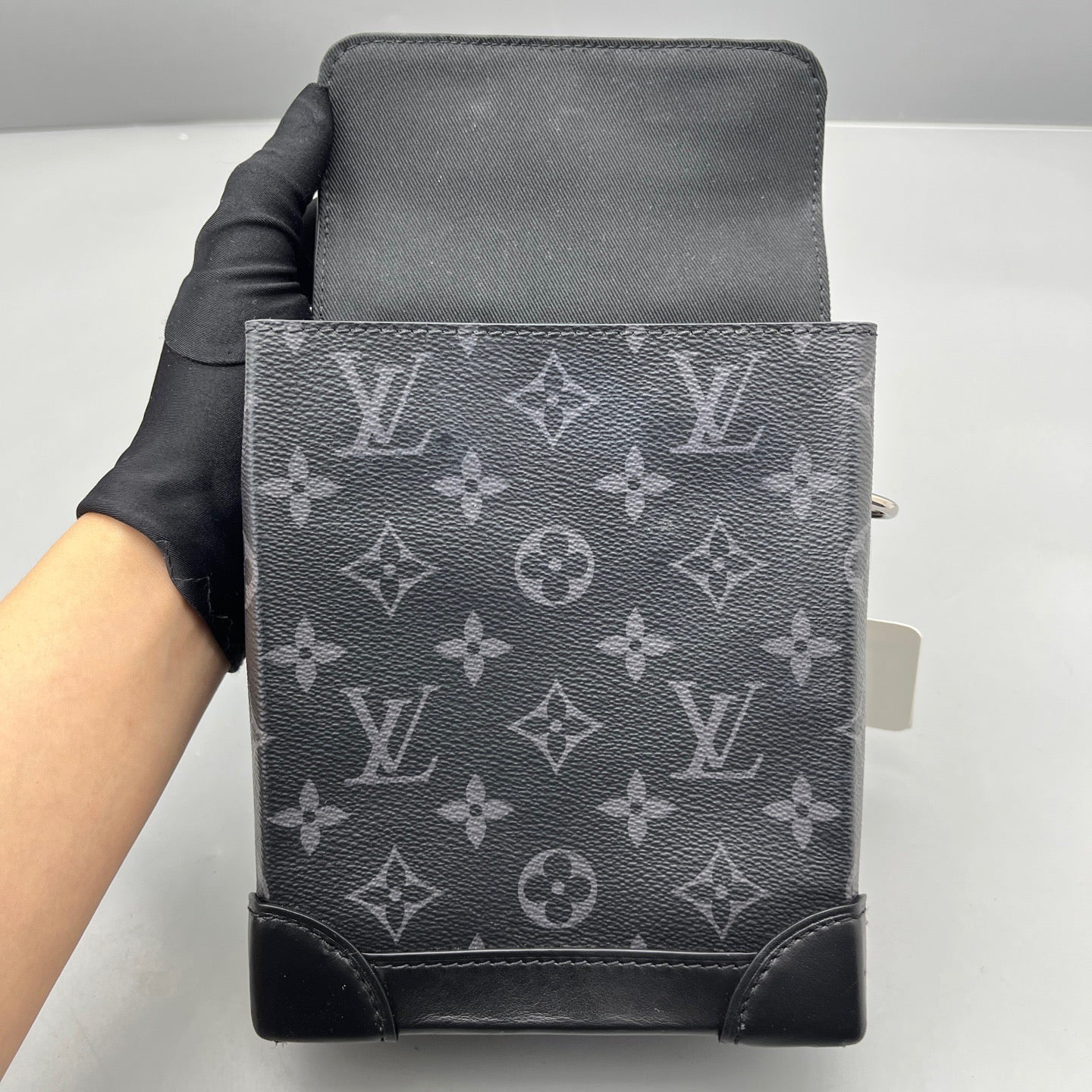Louis Vuitton - Steamer Nano - Monogram Eclipse Canvas and Leather - Black - (mini)