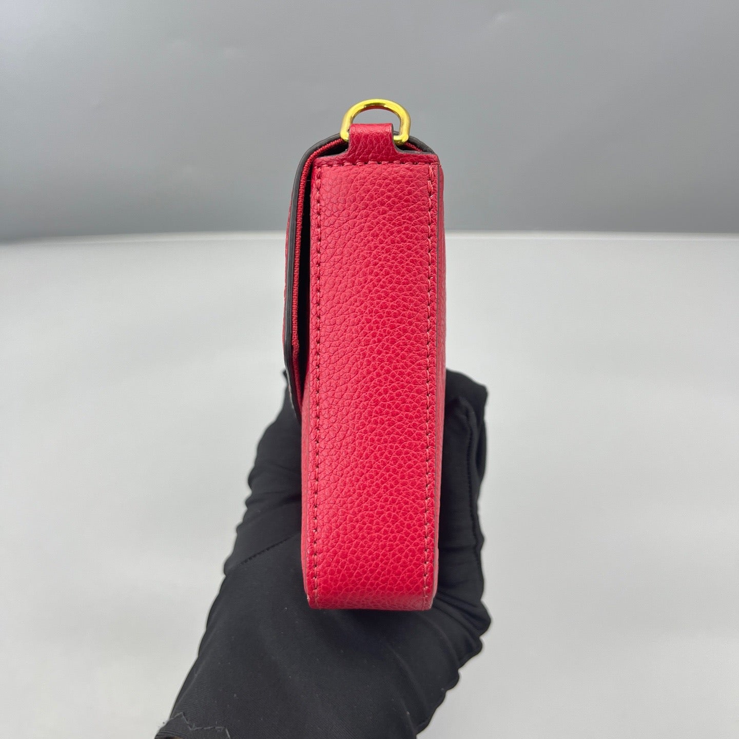 Louis Vuitton - Pochette Félicie - Empreinte Monogram leather - Red - (small)