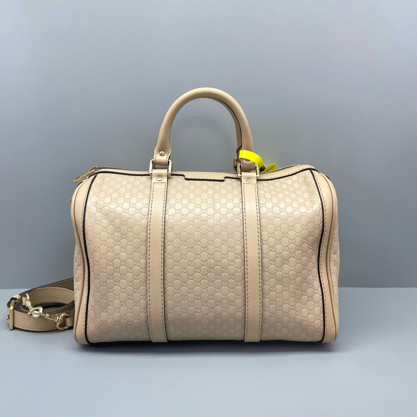 Gucci - Boston Pillow Bag - Leather - Beige - (medium)