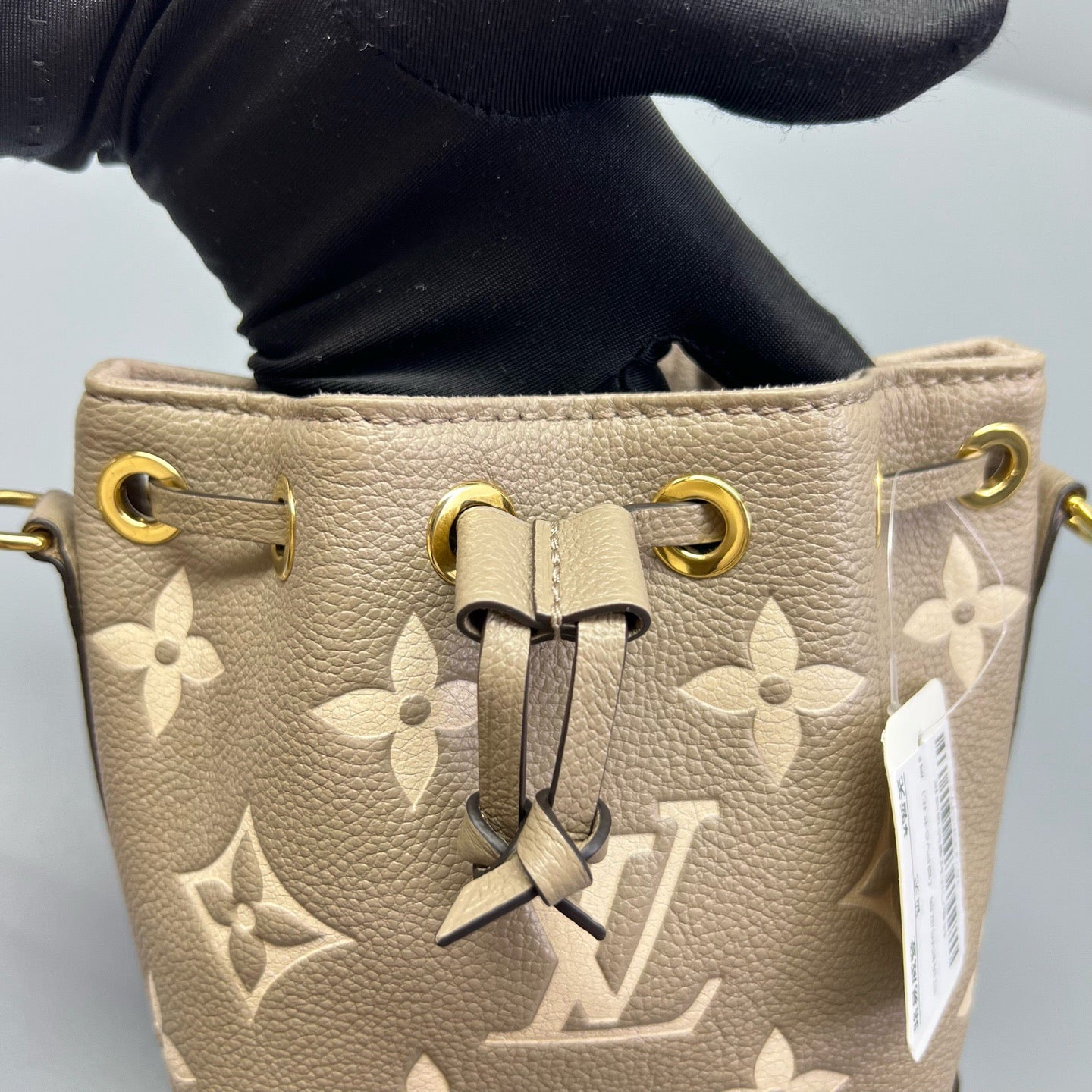 Louis Vuitton - Nano Noé - Monogram Empreinte leather - Grey - (mini)