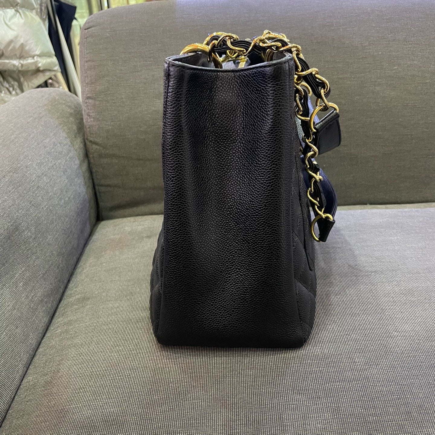 Chanel - Grand Shopping Tote (GST) - Caviar leather - Black - (Large)