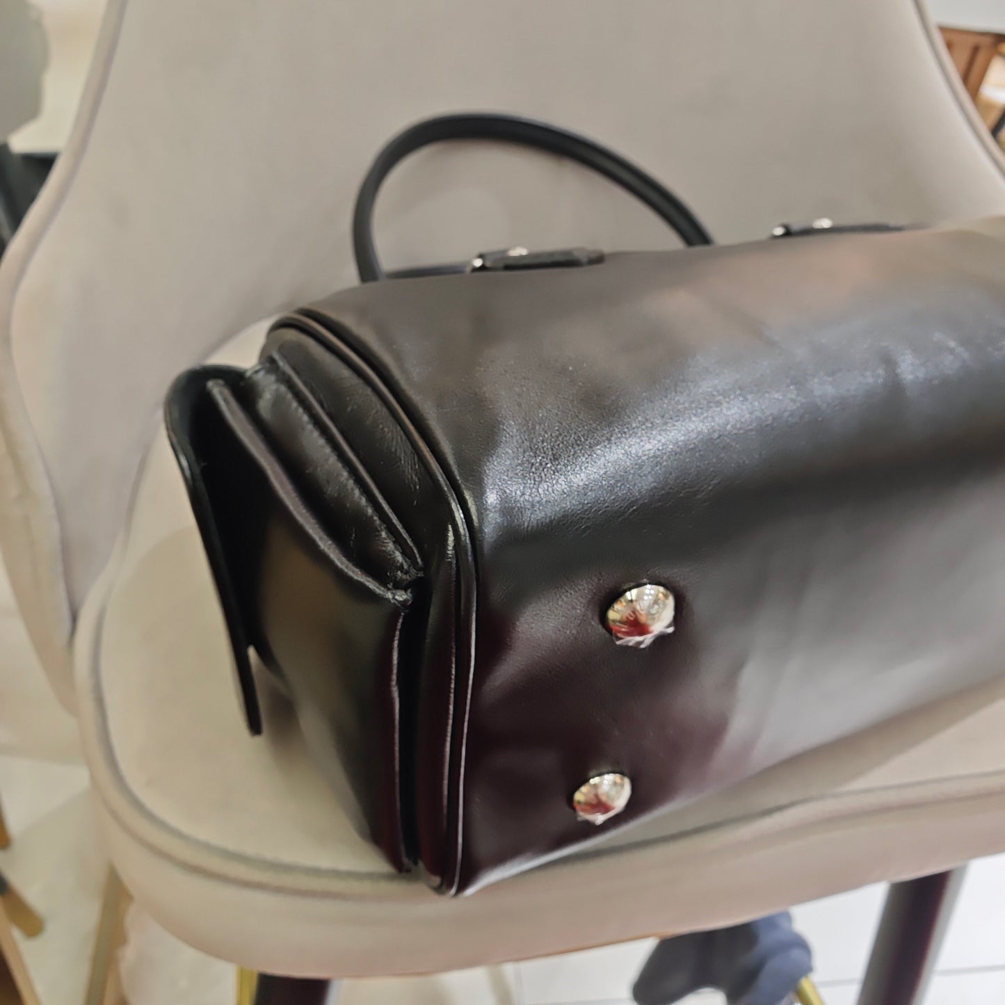 Louis Vuitton - Speedy Cargo Vibe - Lambskin leather - Black - (small)