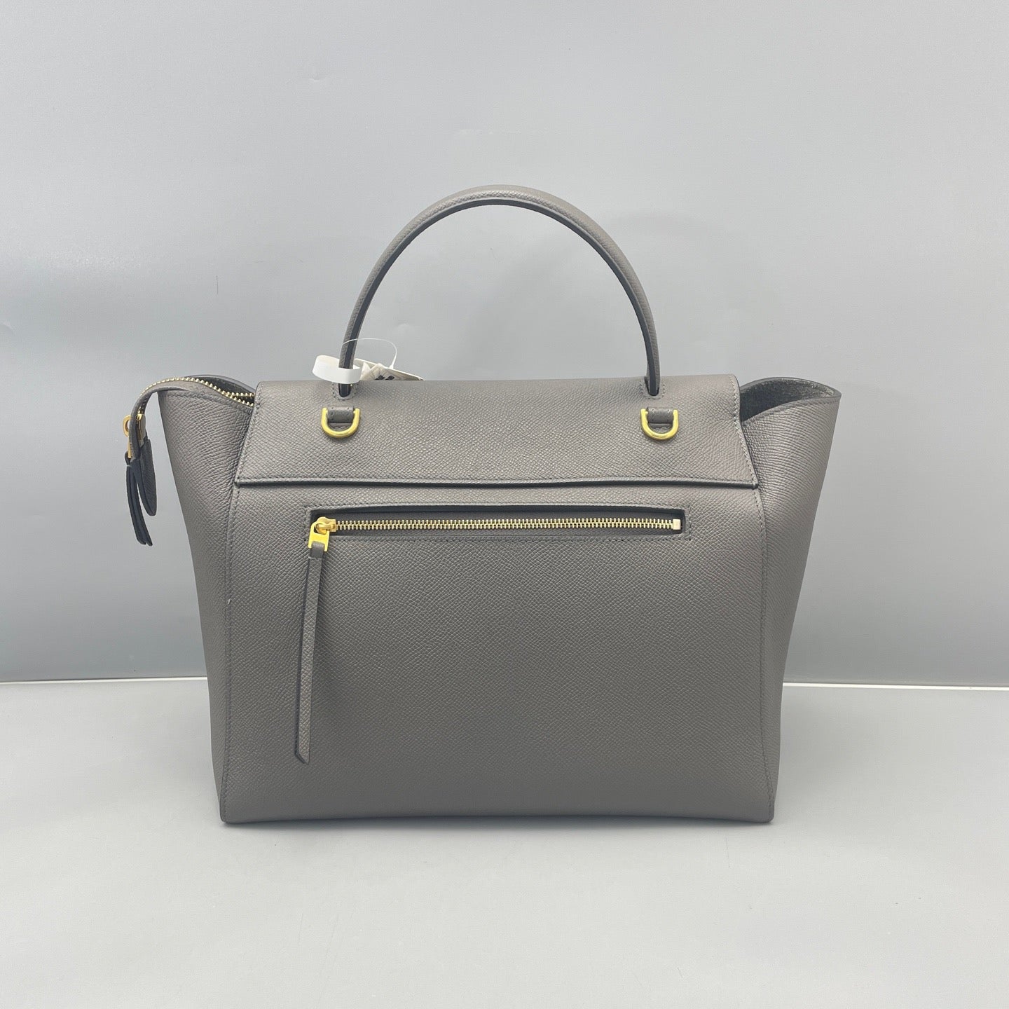 Celine - Belt Bag Medium - Grained leather - Grey - (Medium)