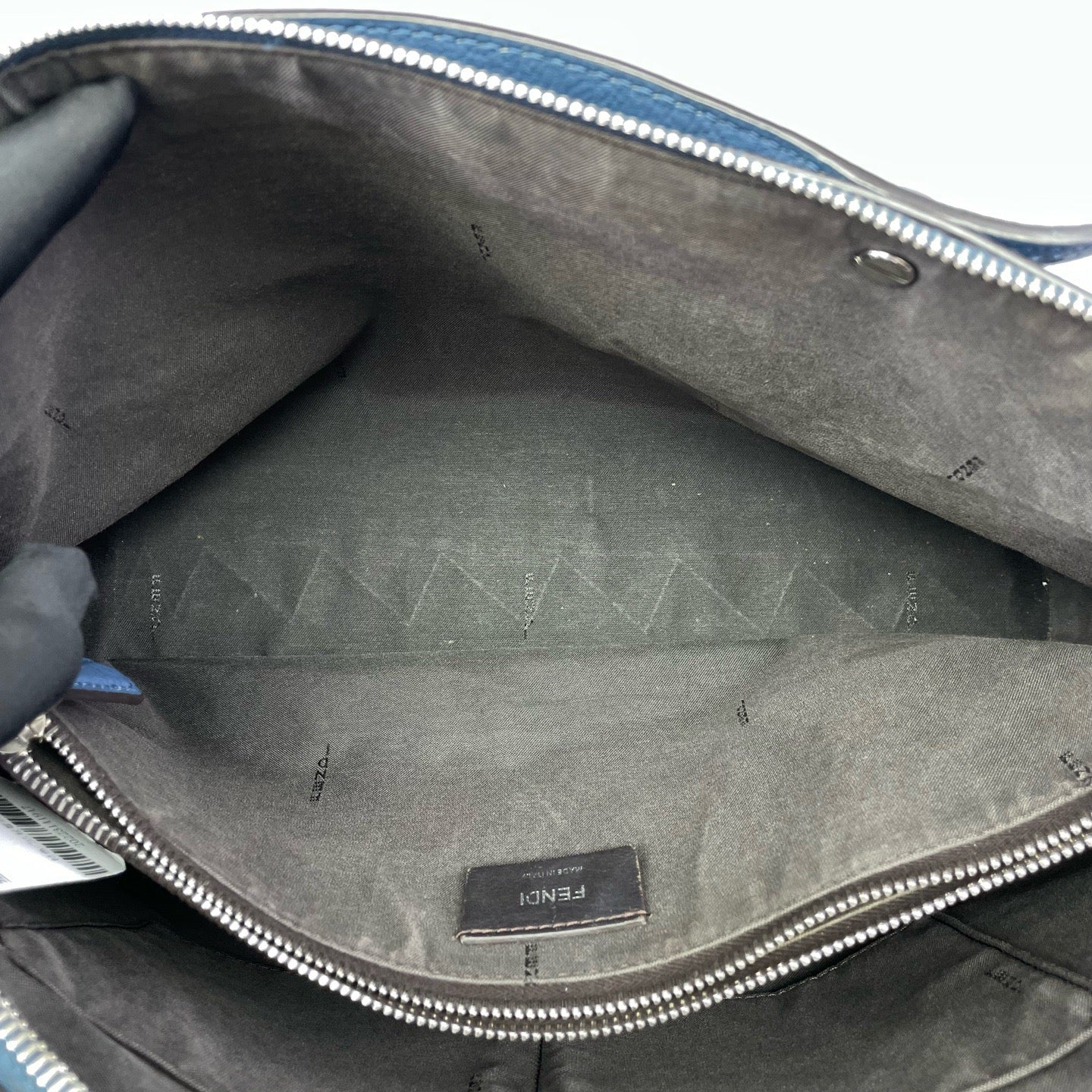 Fendi - By The Way - Grained leather - Blue - (medium)