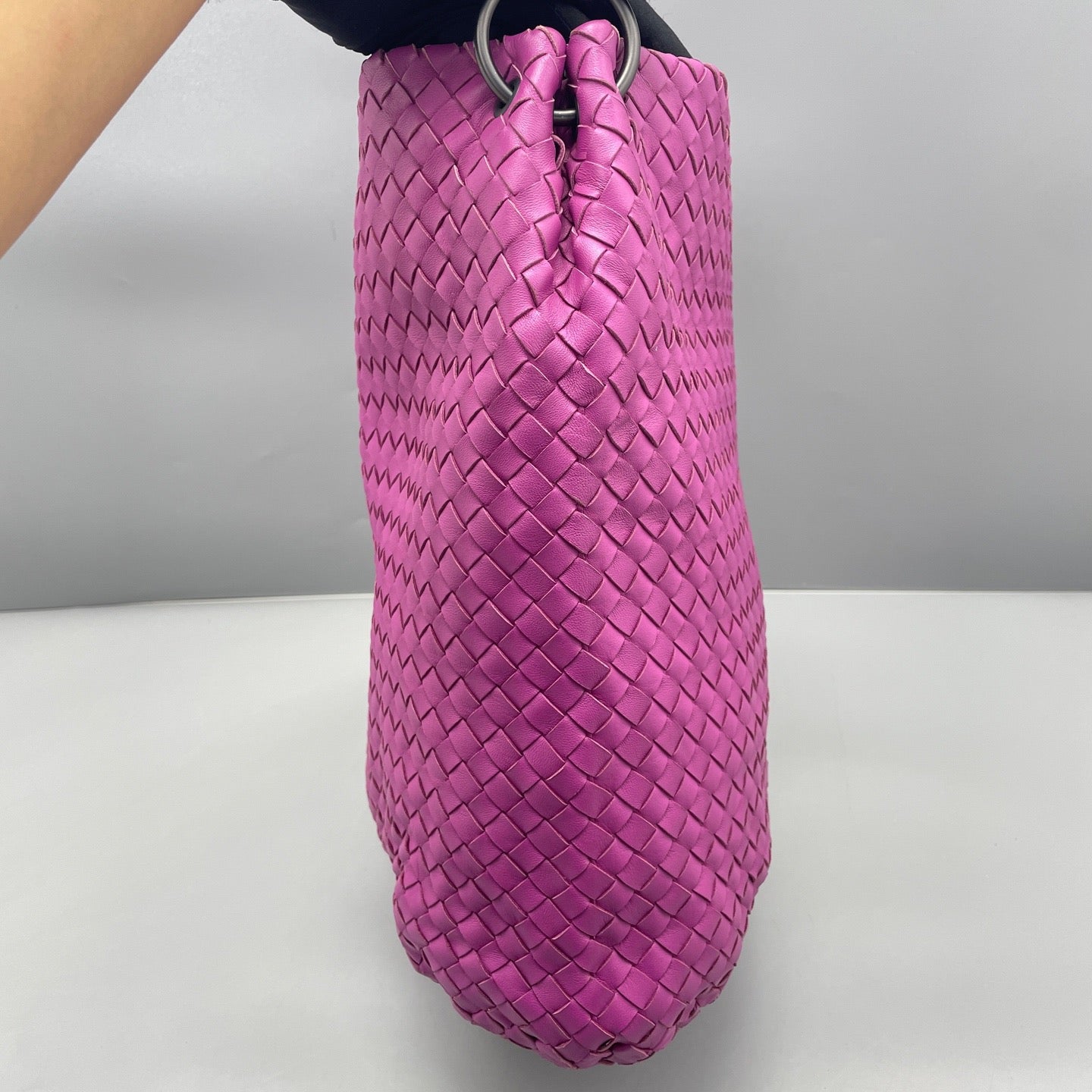 Bottega Veneta - Intrecciato Tote - Leather - Purple - (Large)