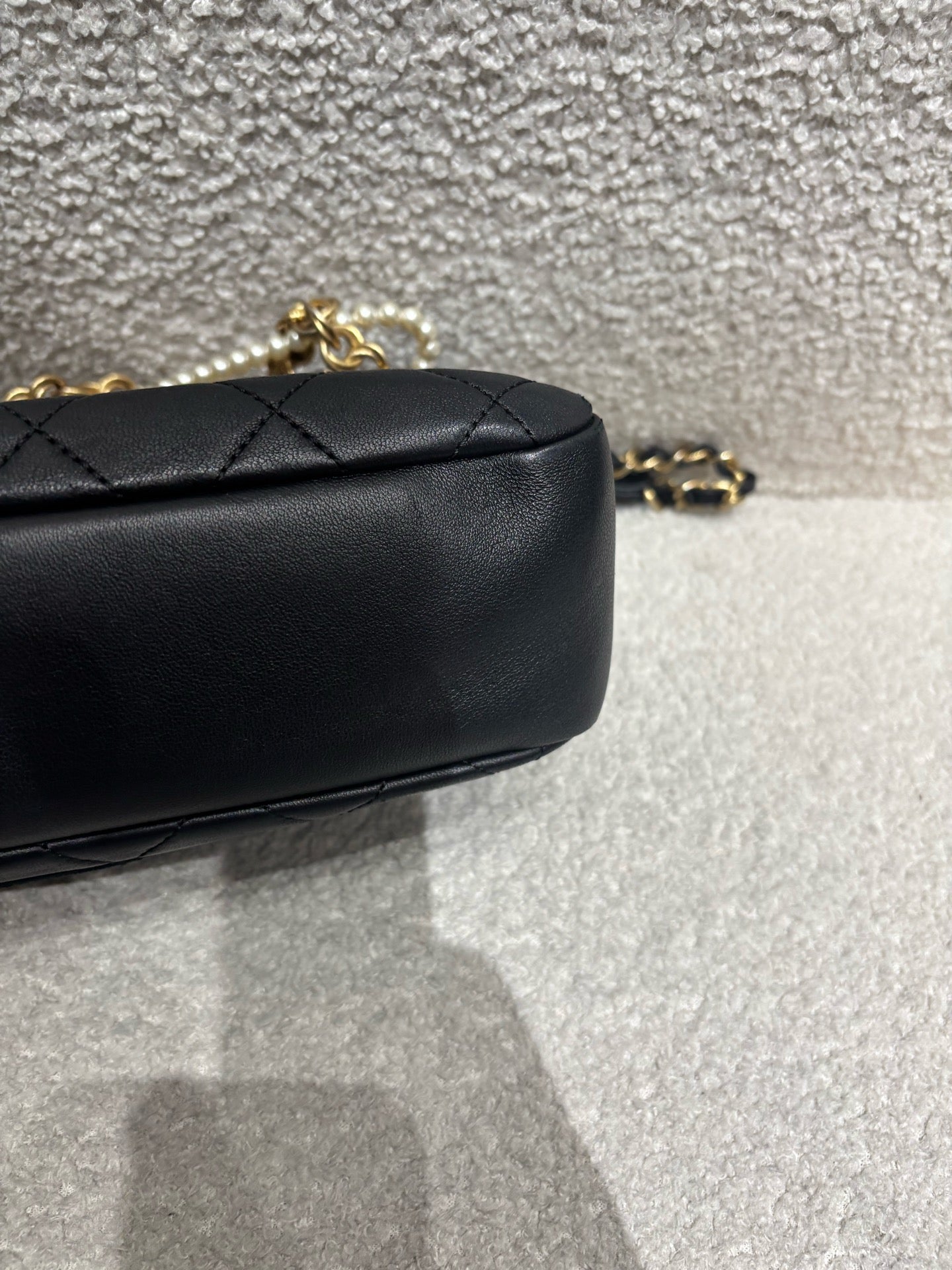 Chanel - Egypt Series Camera Bag - Lambskin leather - Black - (small)