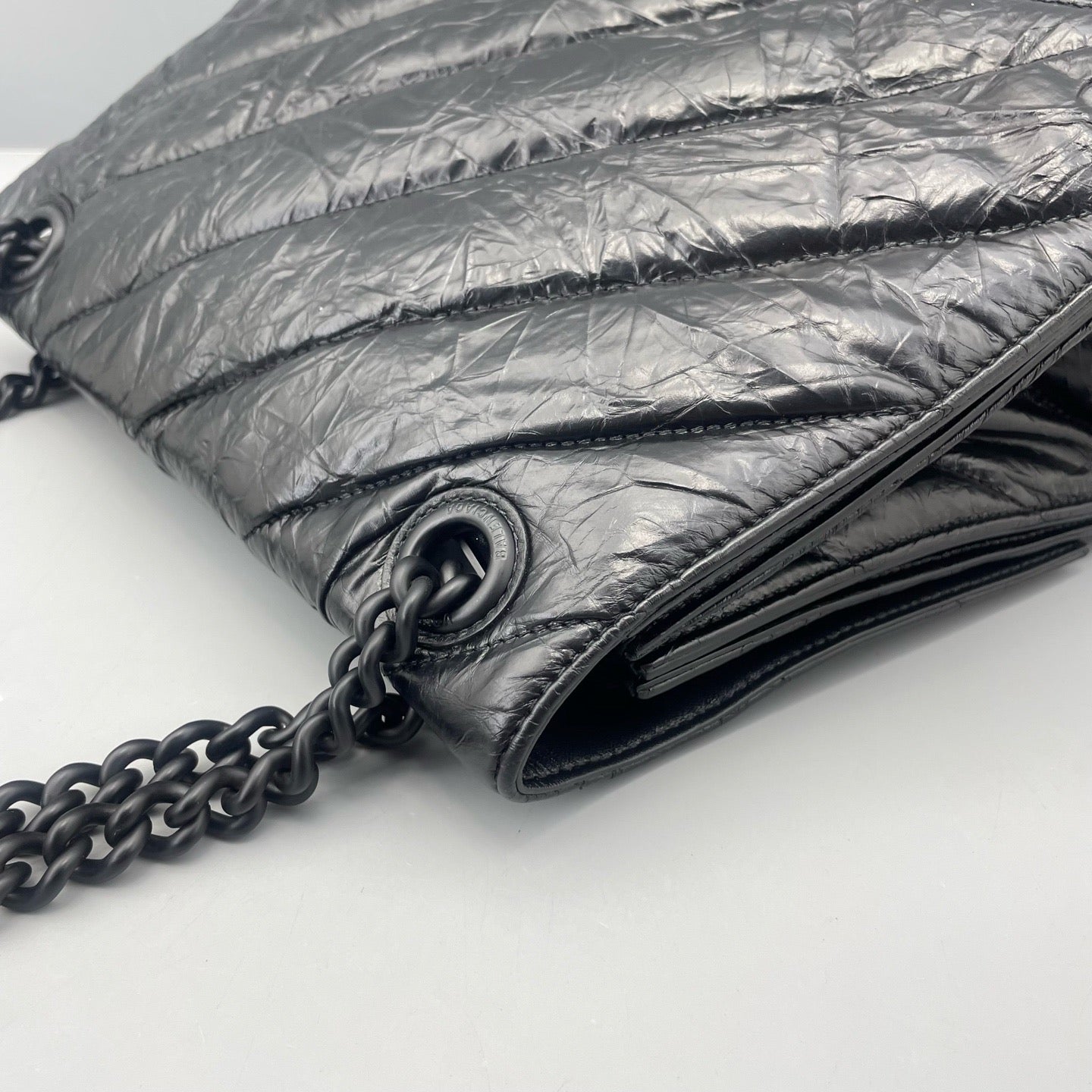 Balenciaga - Crush Medium - Leather - Black - (medium)