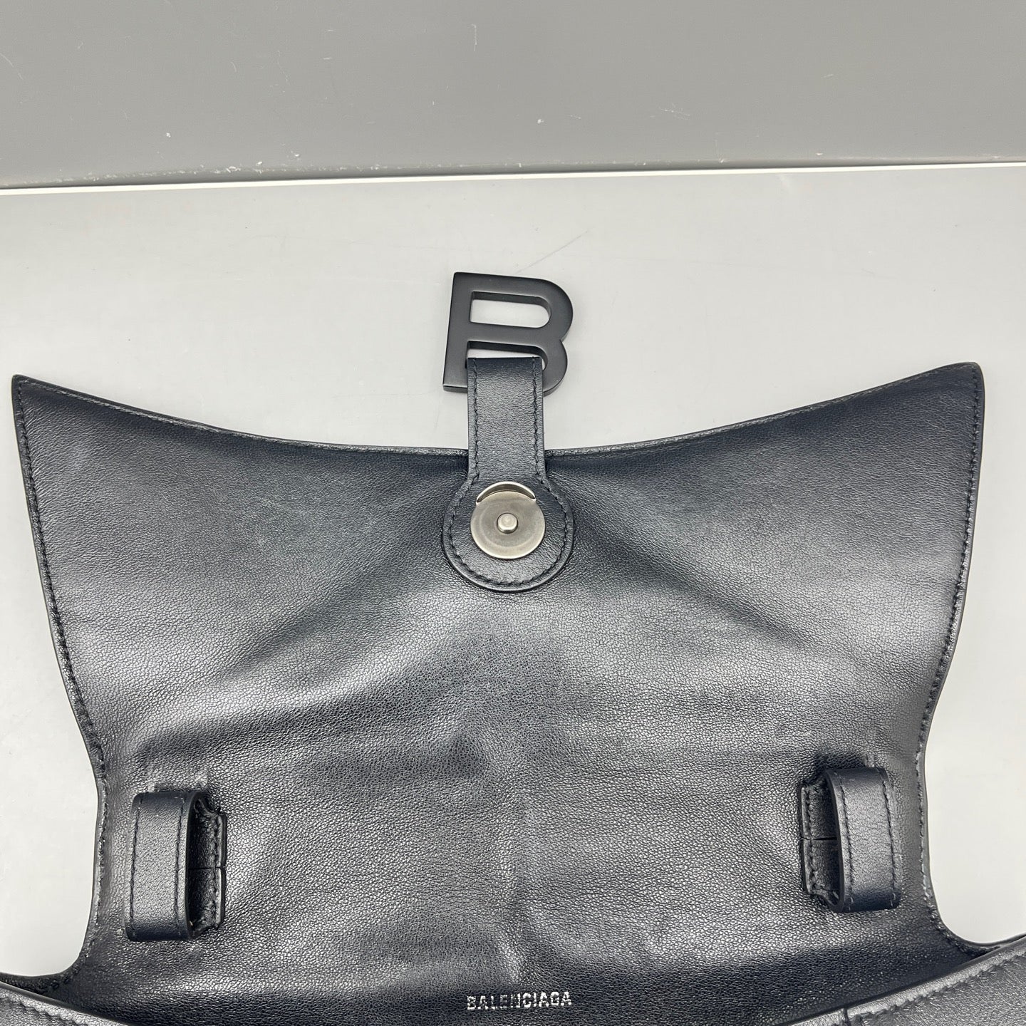 Balenciaga - Crush - Leather - Black - (Medium)
