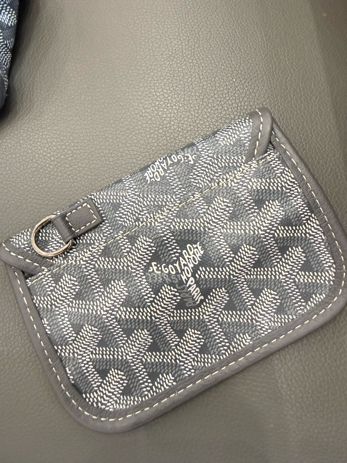 Goyard - Anjou Reversible Tote - Goyardine canvas and leather - Grey - (mini)