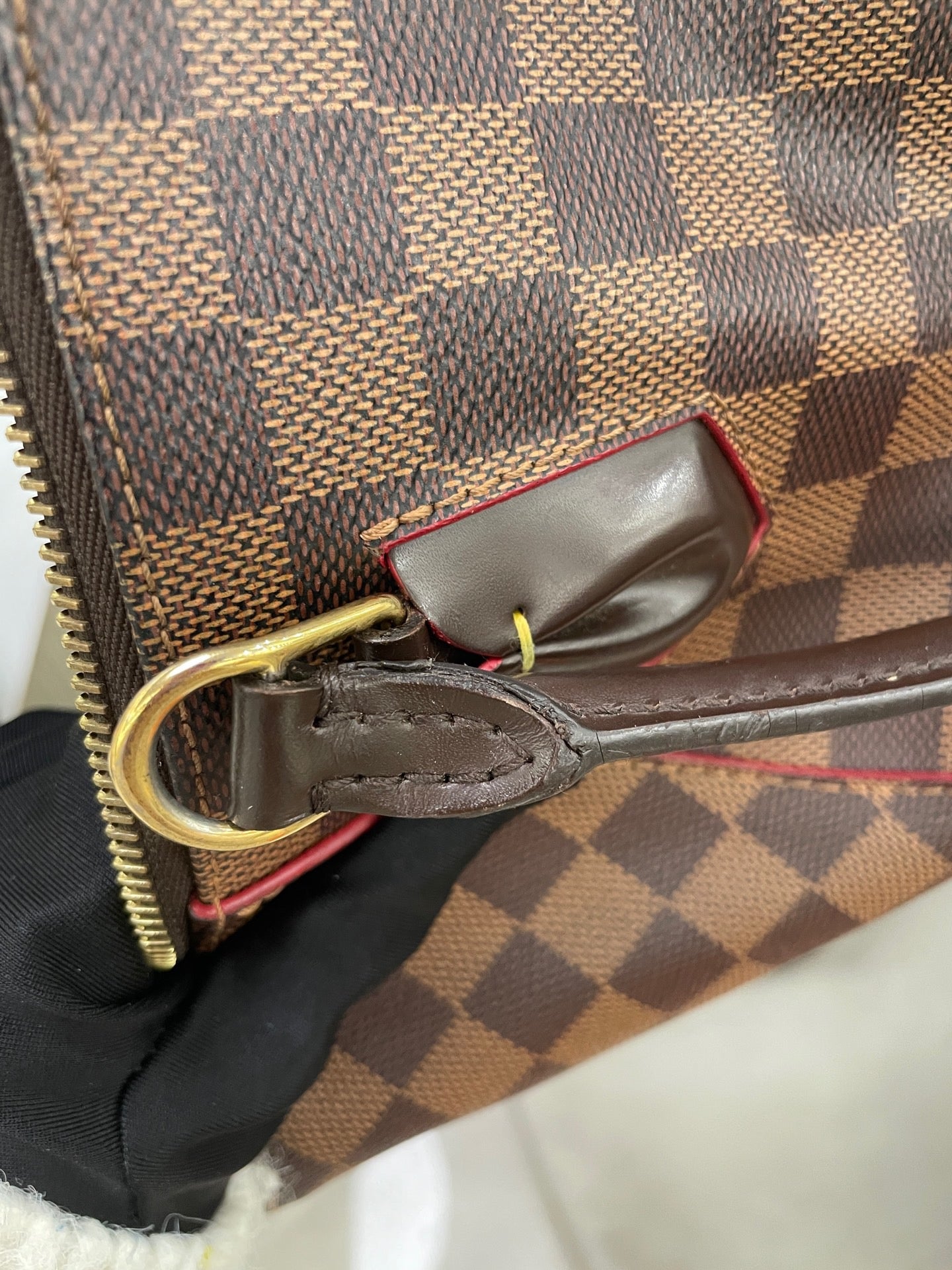 Louis Vuitton - Pallas BB - Damier Ebene coated canvas with leather trim - Brown - (mini)