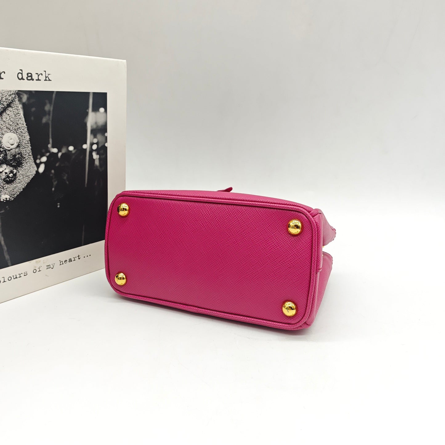 Prada - Galleria Mini - Saffiano leather - Fuchsia - (mini)
