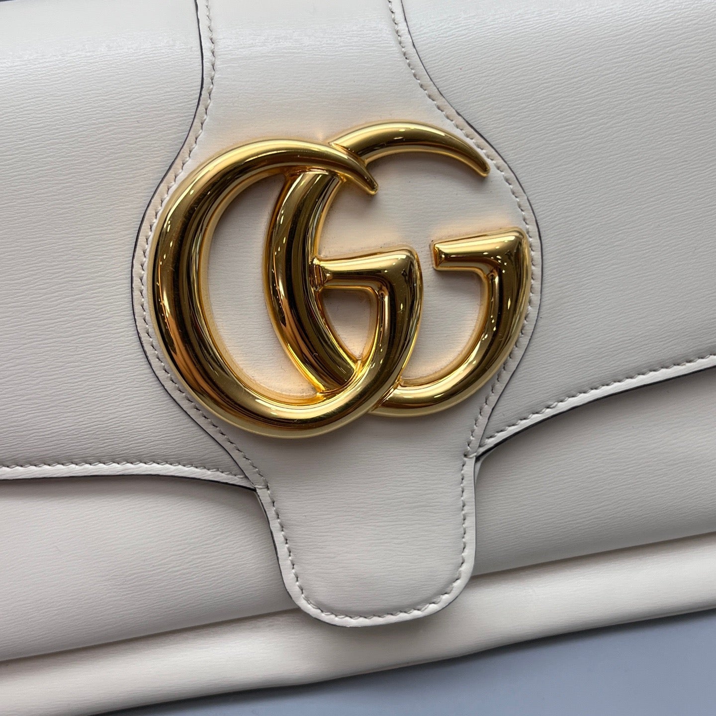 Gucci - Arli Envelope Bag - Leather - White - (small)