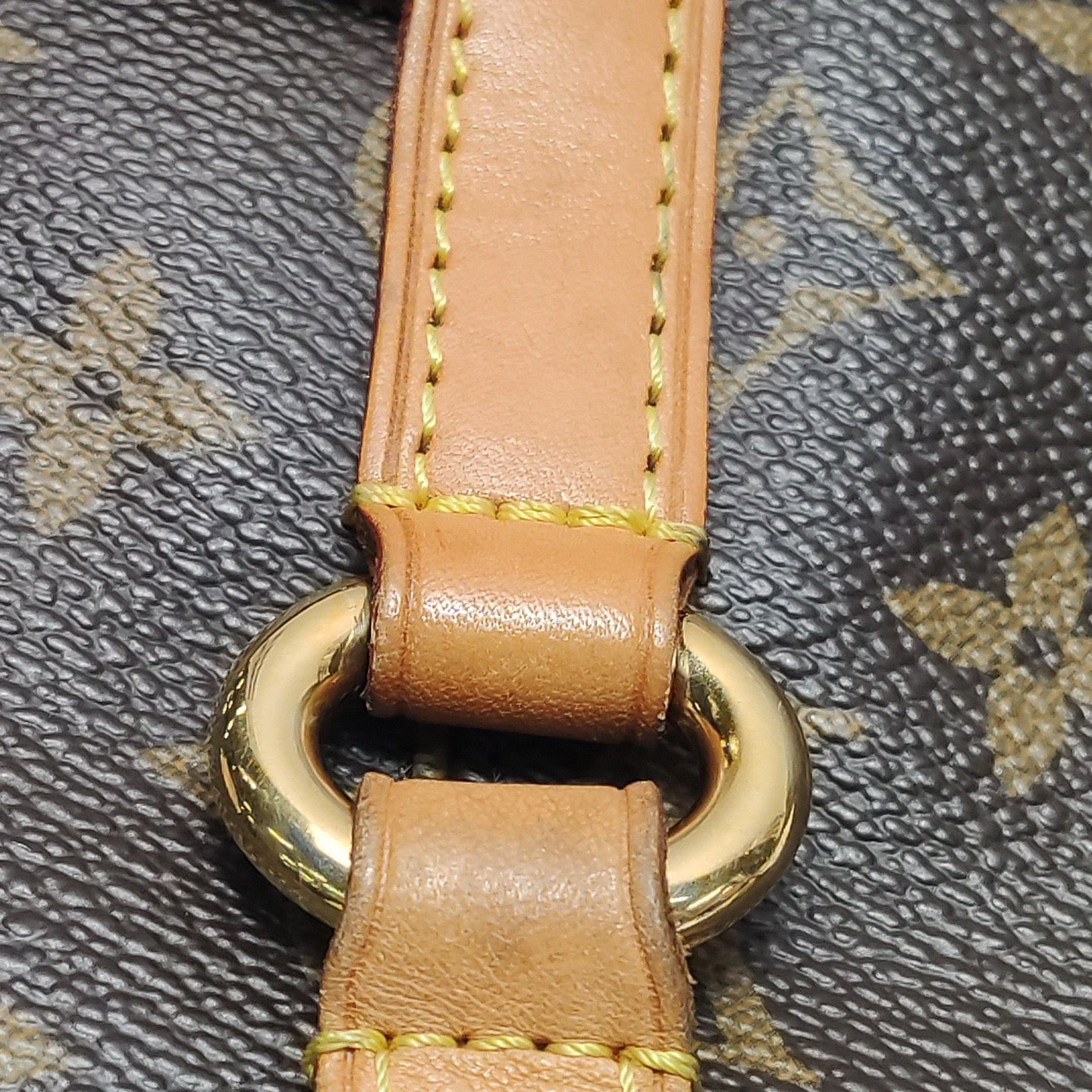 Louis Vuitton - Batignolles Vertical - Monogram coated canvas with Vachetta leather trim - Brown - (Medium)