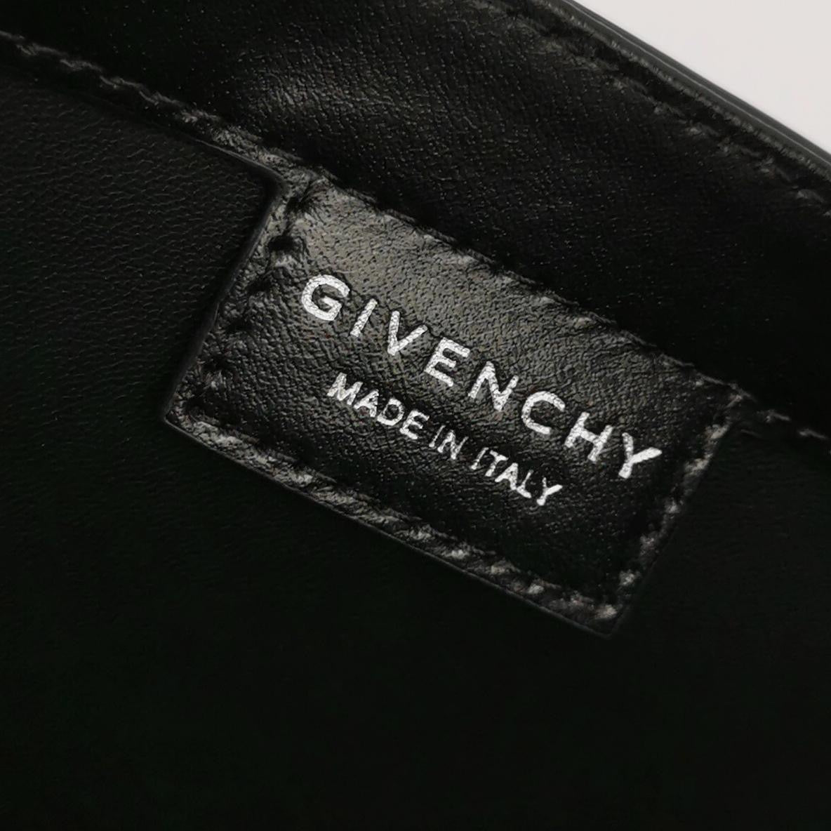 Givenchy - Cut Out - Leather with synthetic lining - Black - (Small)