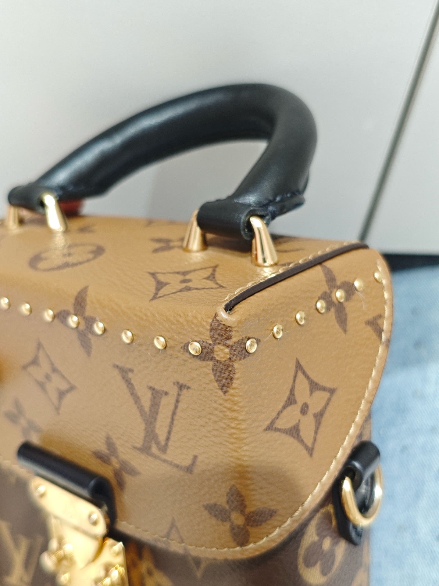 Louis Vuitton - Monogram Reverse Camera Box - Monogram canvas with leather trim - Brown - (mini)