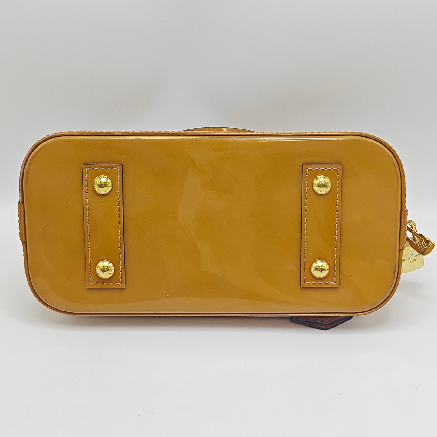 Louis Vuitton - Alma BB - Patent leather - Ginger Yellow - (mini)