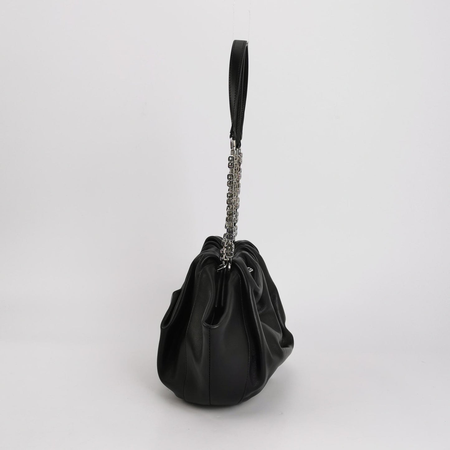 Givenchy - Kenny Soft Hobo Bag - Sheep leather exterior, cow leather lining - Black - (Medium)