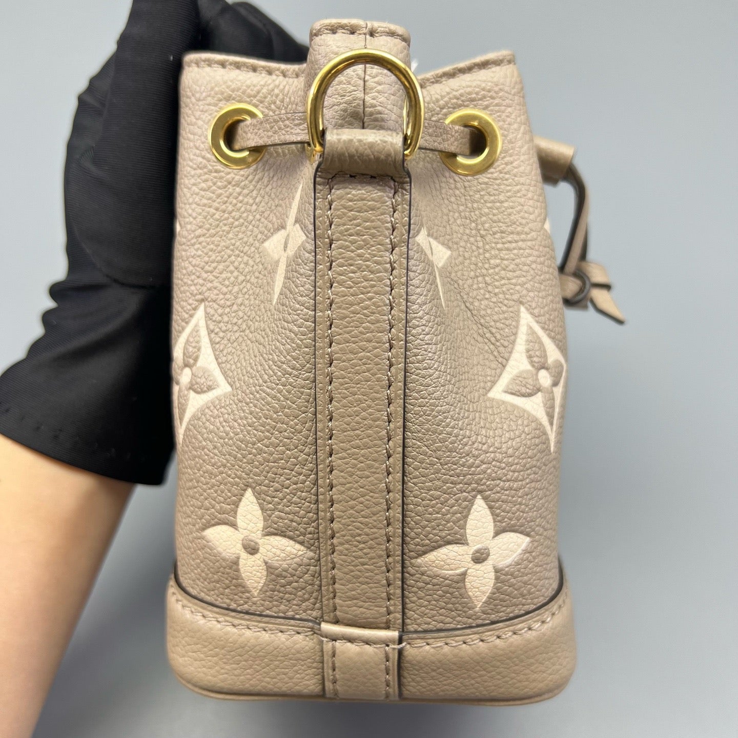 Louis Vuitton - Nano Noé - Monogram Empreinte leather - Grey - (mini)