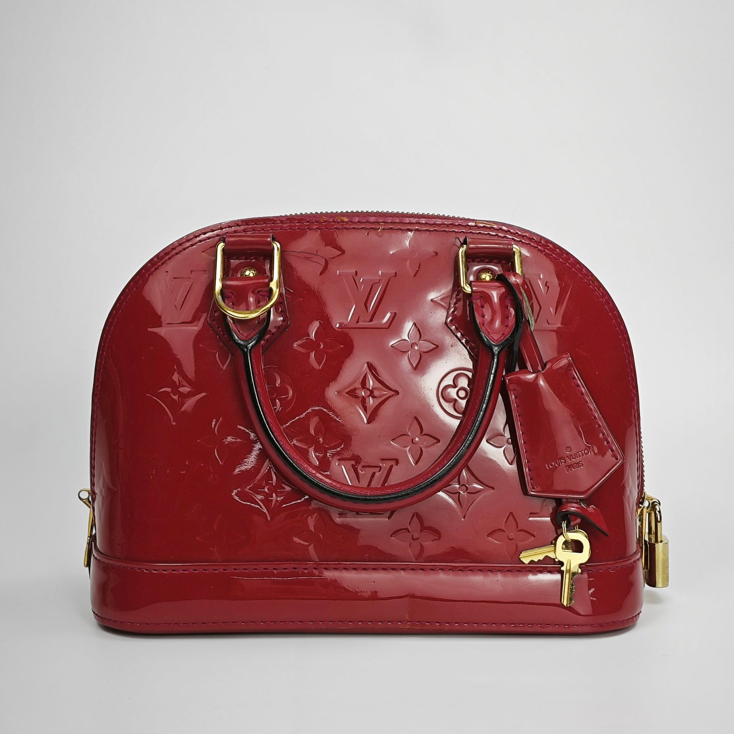 Louis Vuitton - Alma BB - Patent leather - Red - (mini)