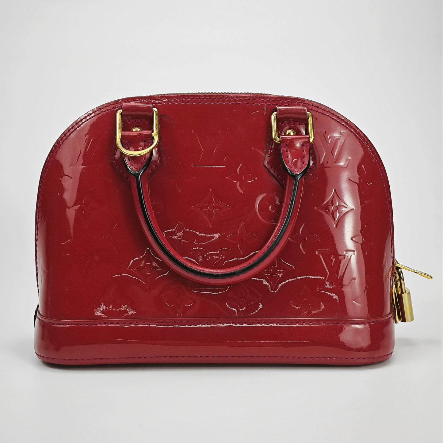 Louis Vuitton - Alma BB - Patent leather - Red - (mini)