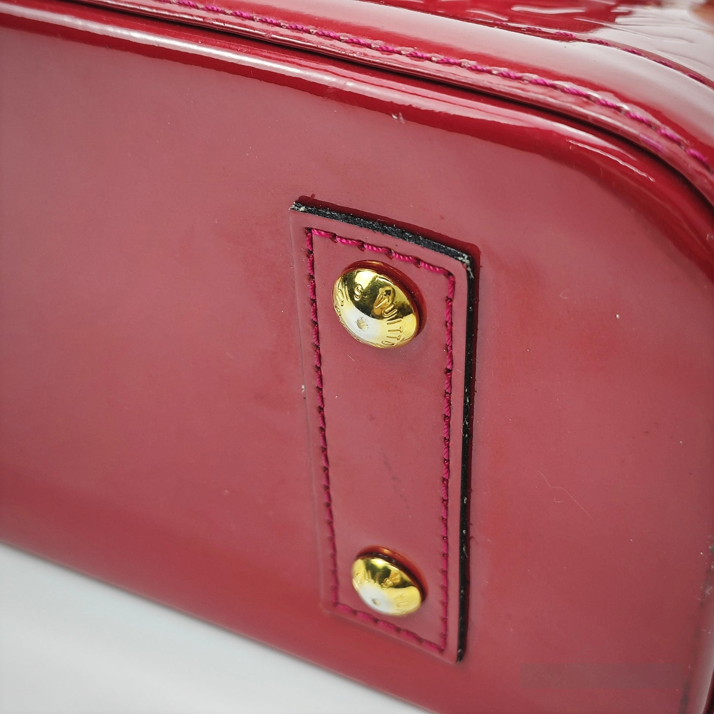 Louis Vuitton - Alma BB - Patent leather - Red - (mini)