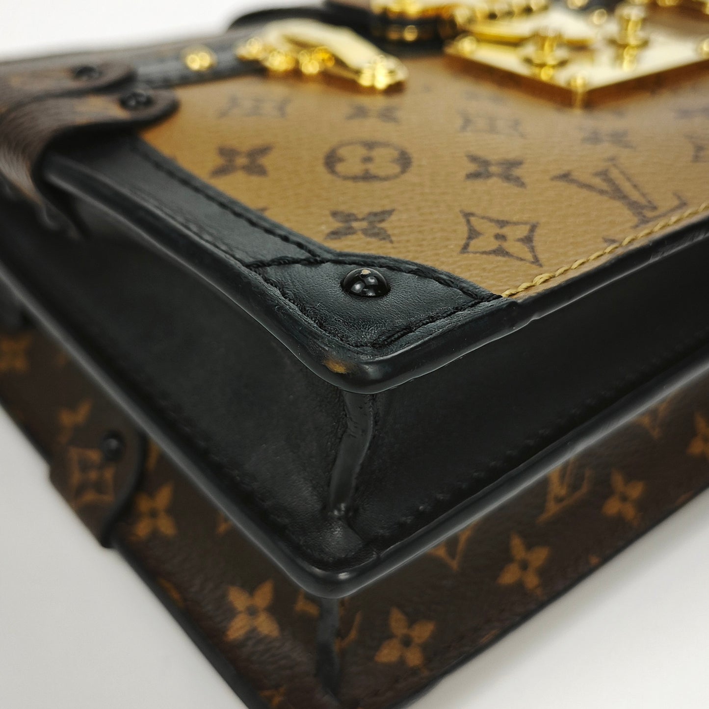 Louis Vuitton - Trunk Clutch - Monogram Canvas and Leather - Brown - (Mini)