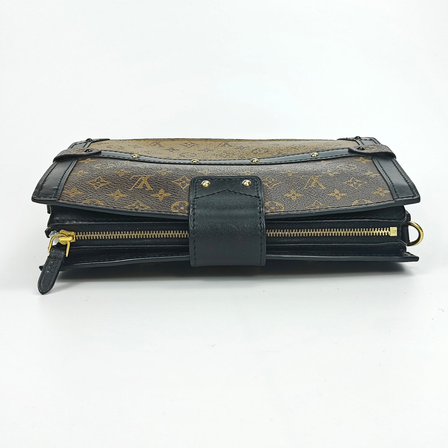 Louis Vuitton - Trunk Clutch - Monogram Canvas and Leather - Brown - (Mini)