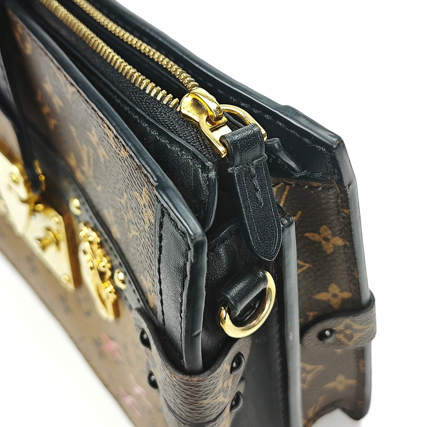 Louis Vuitton - Trunk Clutch - Monogram Canvas and Leather - Brown - (Mini)