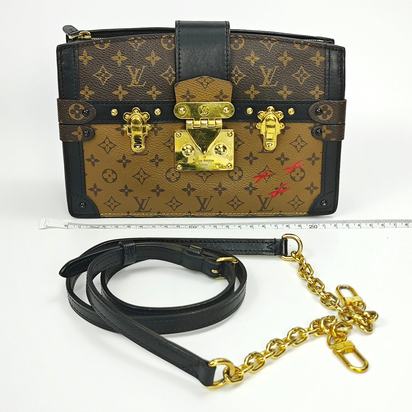 Louis Vuitton - Trunk Clutch - Monogram Canvas and Leather - Brown - (Mini)