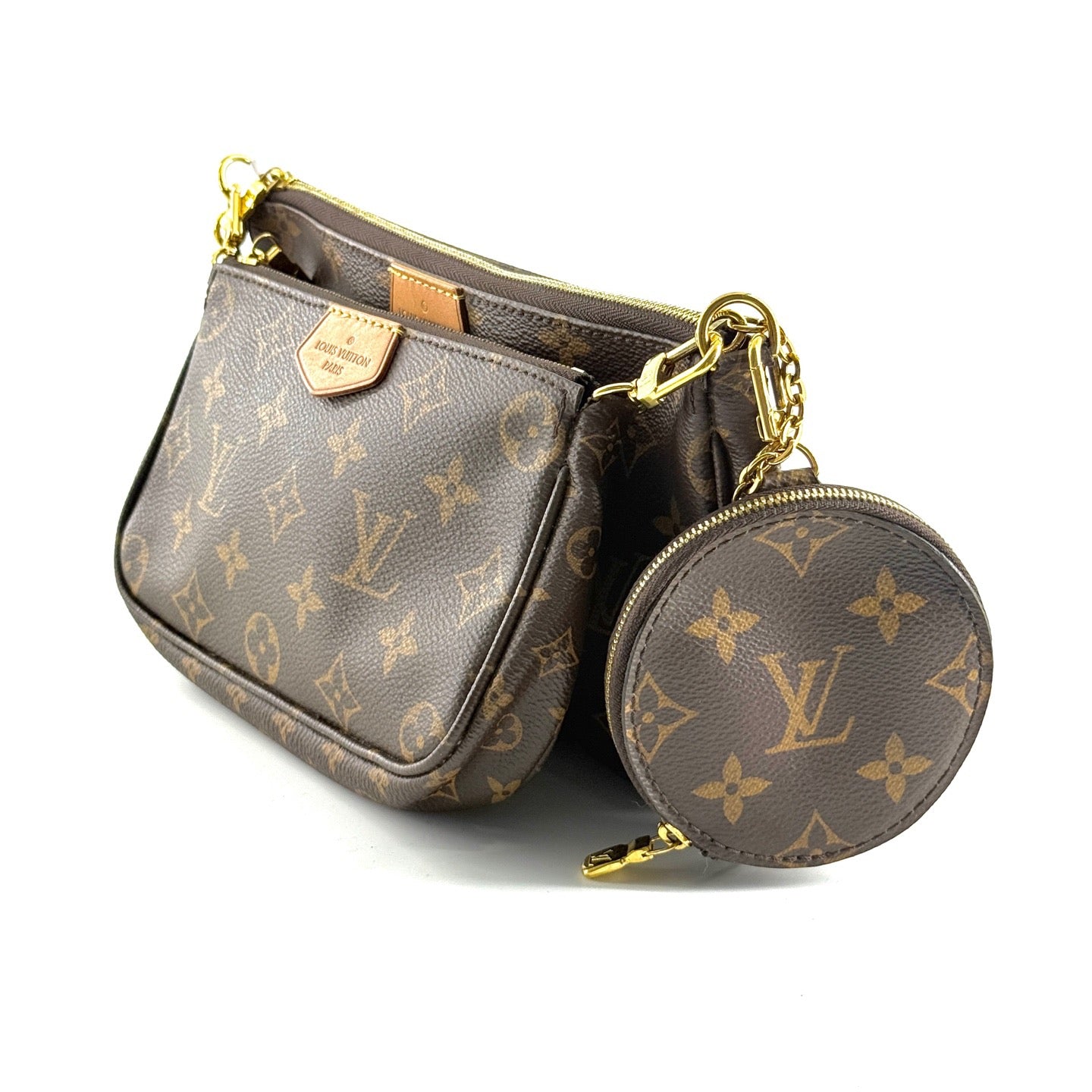 Louis Vuitton - Multi Pochette Accessoires - Monogram coated canvas - Brown - (medium)