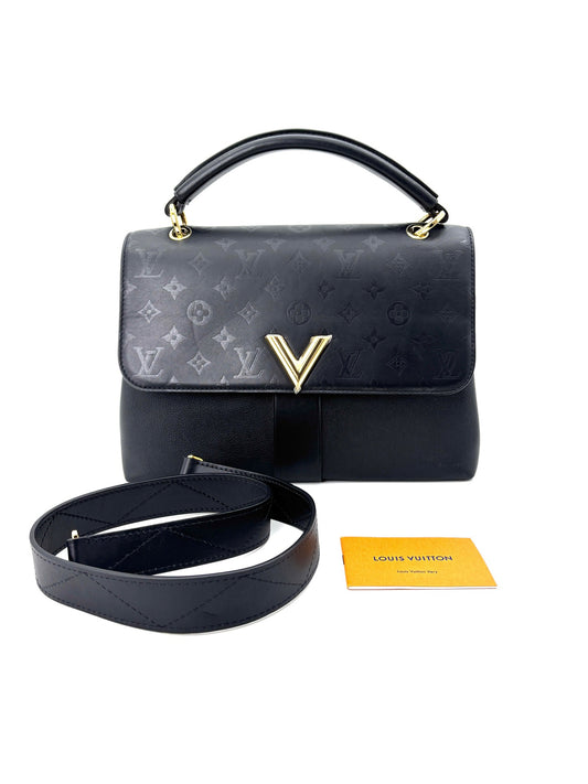 Louis Vuitton - VERY ONE HANDLE - Leather - Black - (medium)