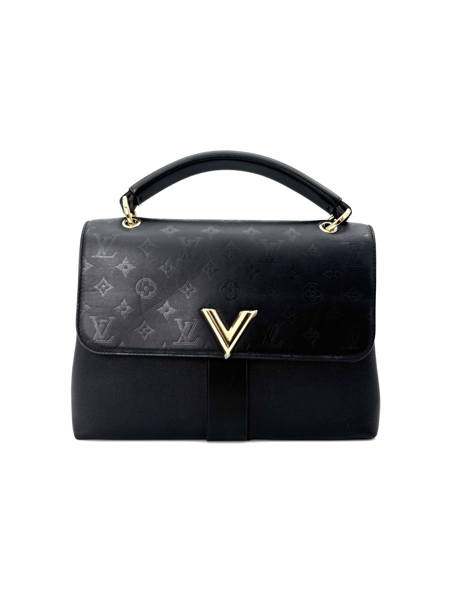 Louis Vuitton - VERY ONE HANDLE - Leather - Black - (medium)