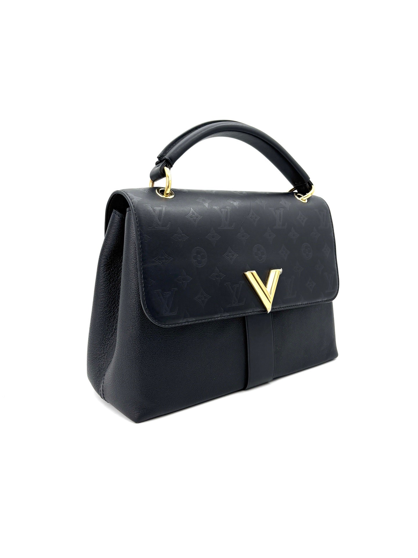 Louis Vuitton - VERY ONE HANDLE - Leather - Black - (medium)