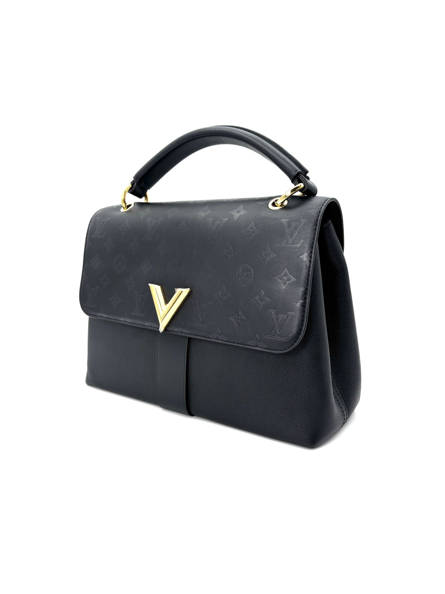 Louis Vuitton - VERY ONE HANDLE - Leather - Black - (medium)