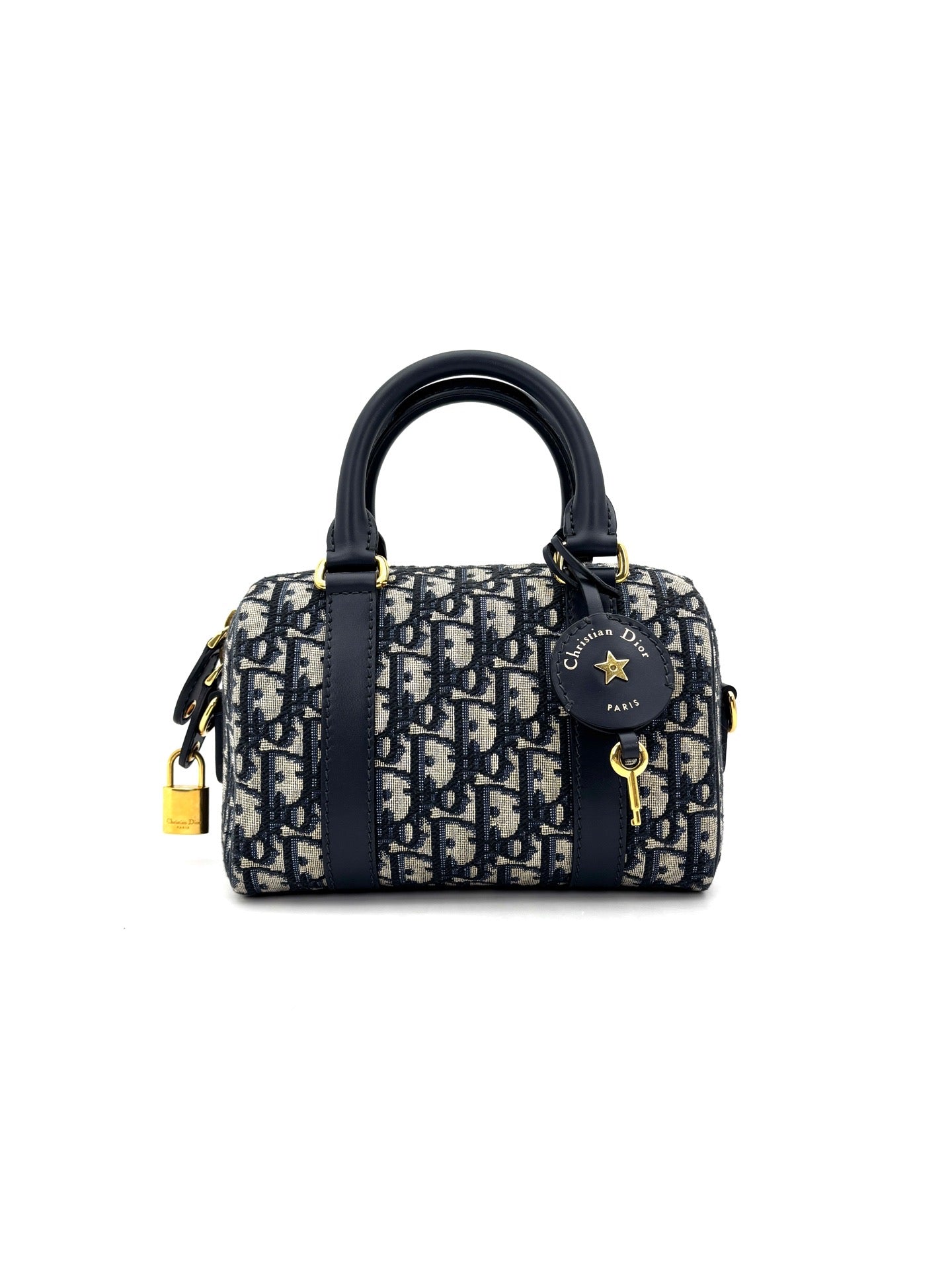 Dior - Groove 20 - Oblique jacquard canvas and calfskin leather - Blue - (mini)