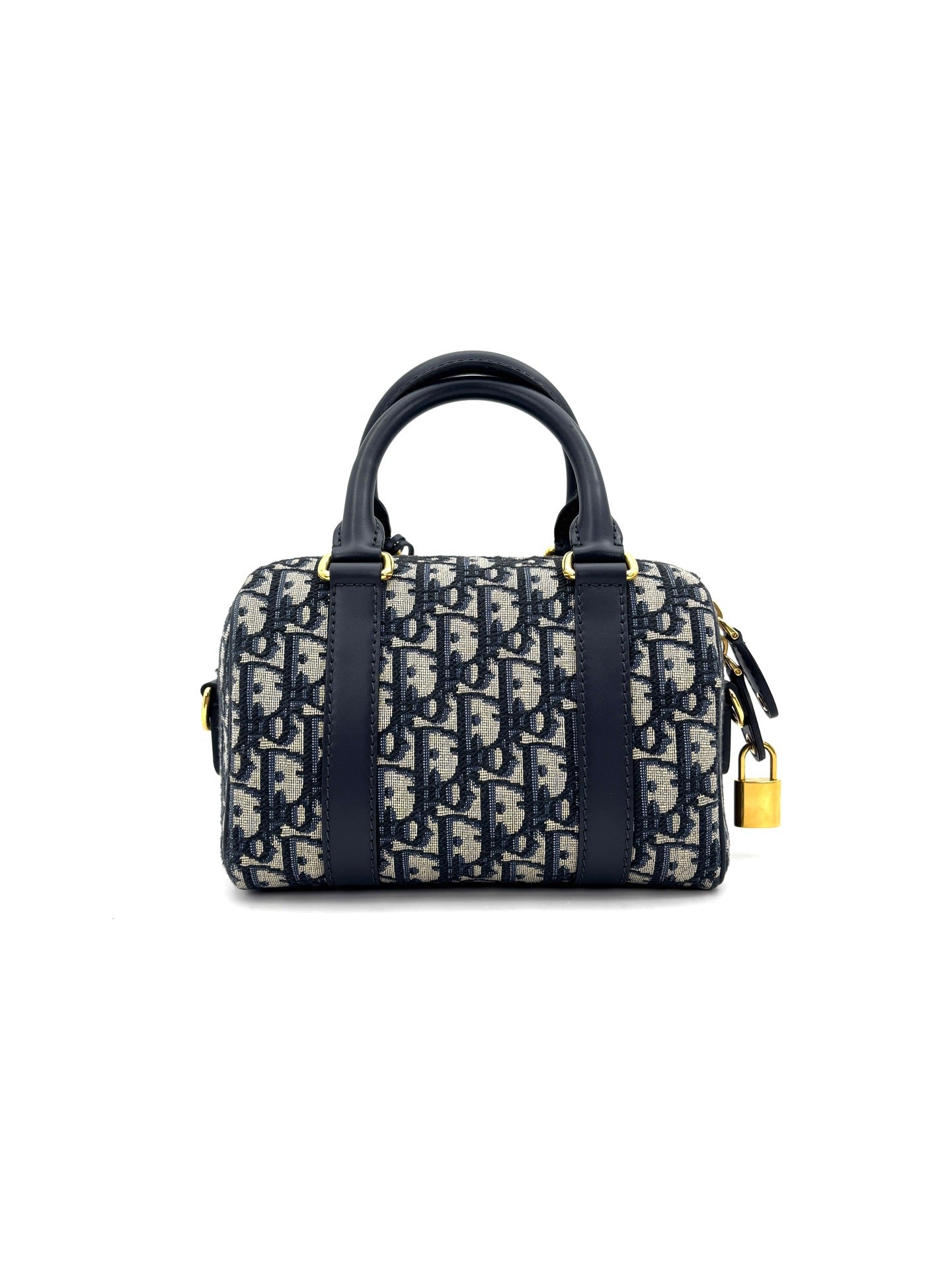 Dior - Groove 20 - Oblique jacquard canvas and calfskin leather - Blue - (mini)