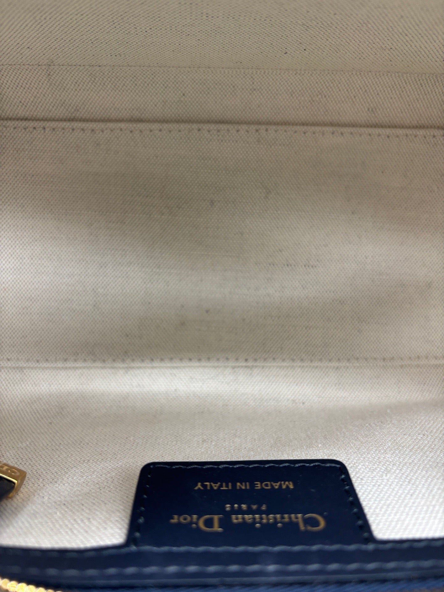 Dior - Groove 20 - Oblique jacquard canvas and calfskin leather - Blue - (mini)
