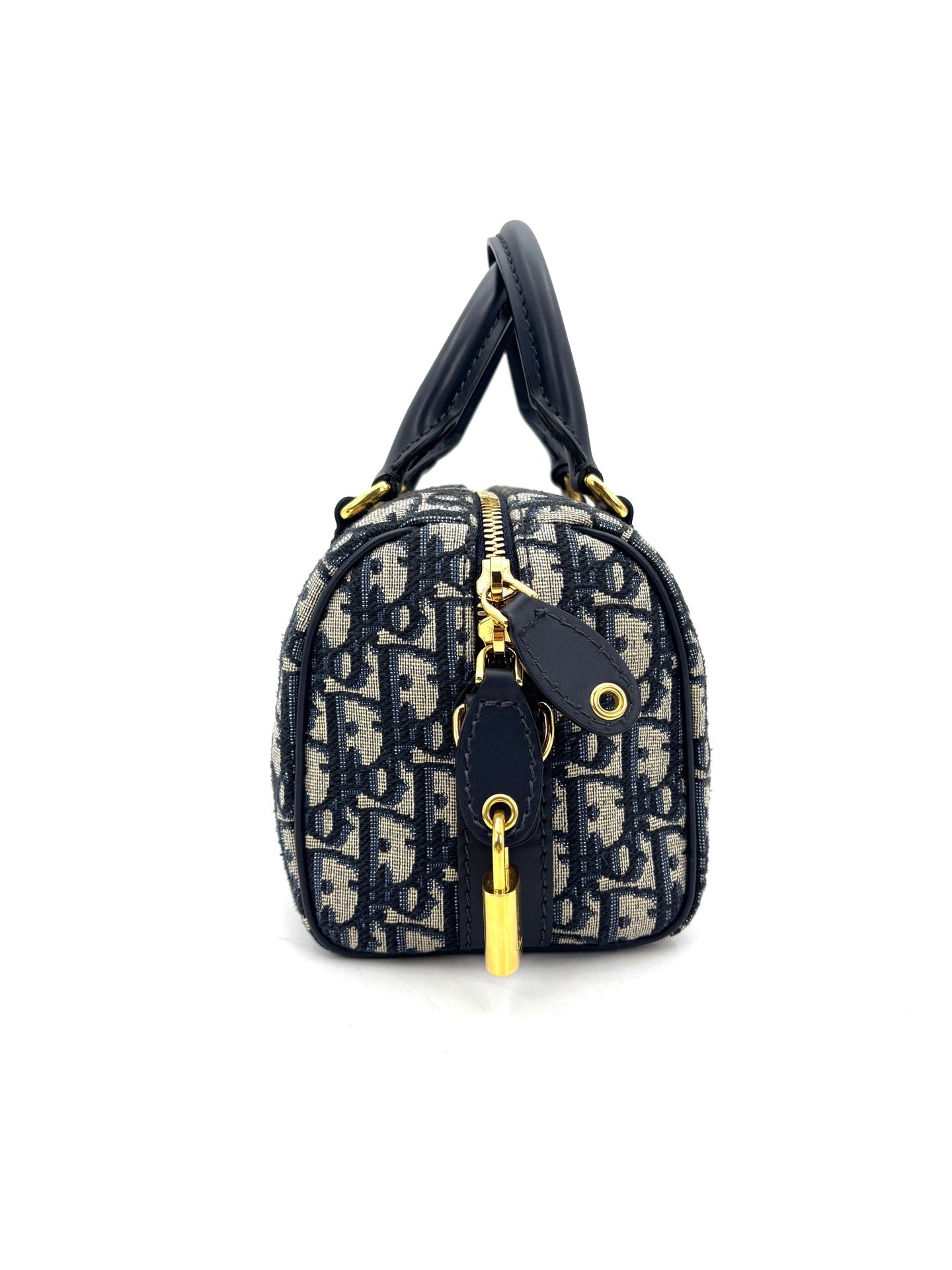 Dior - Groove 20 - Oblique jacquard canvas and calfskin leather - Blue - (mini)