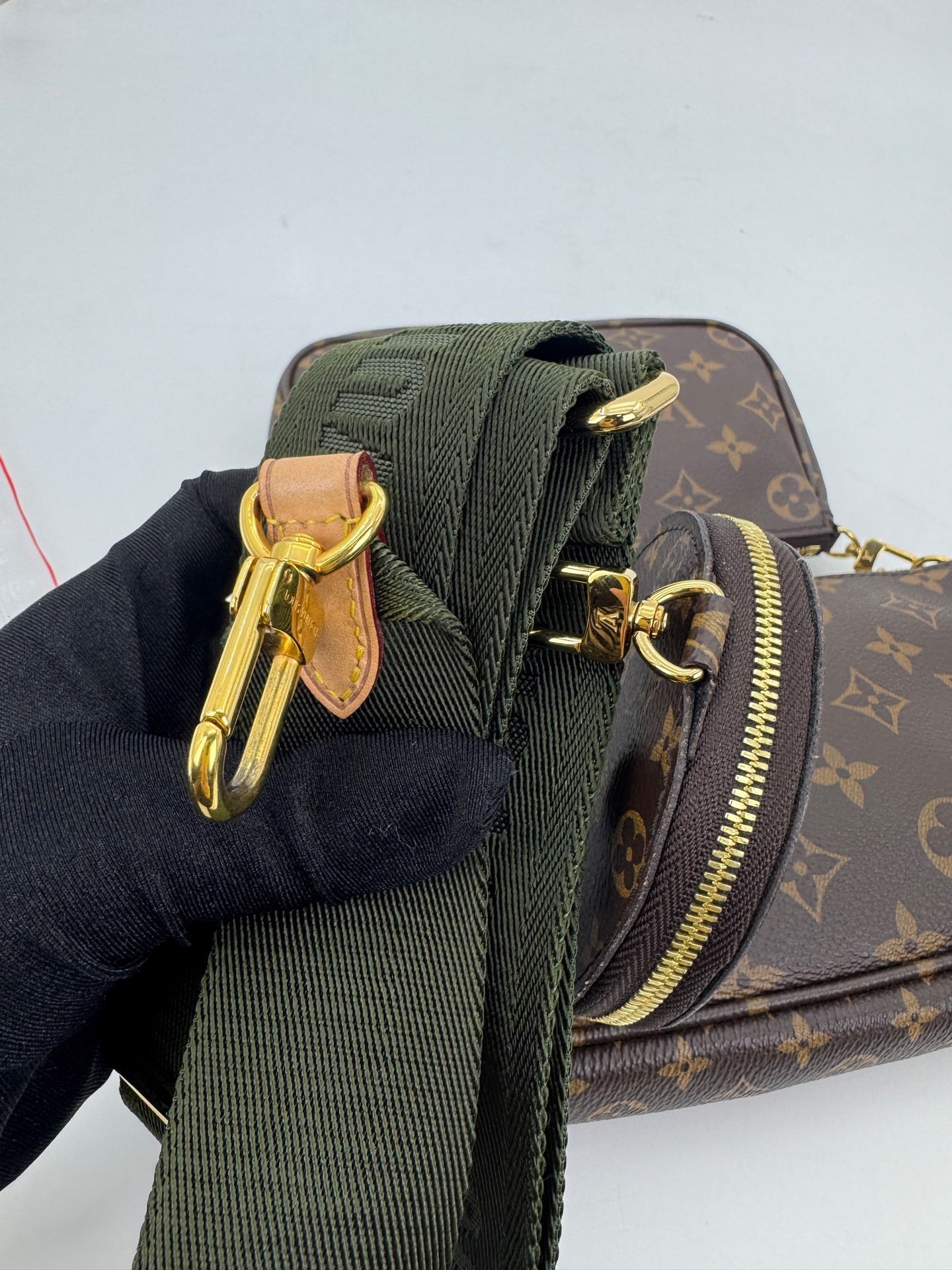 Louis Vuitton - Multi Pochette Accessoires - Coated canvas with leather trim - Brown - (medium)