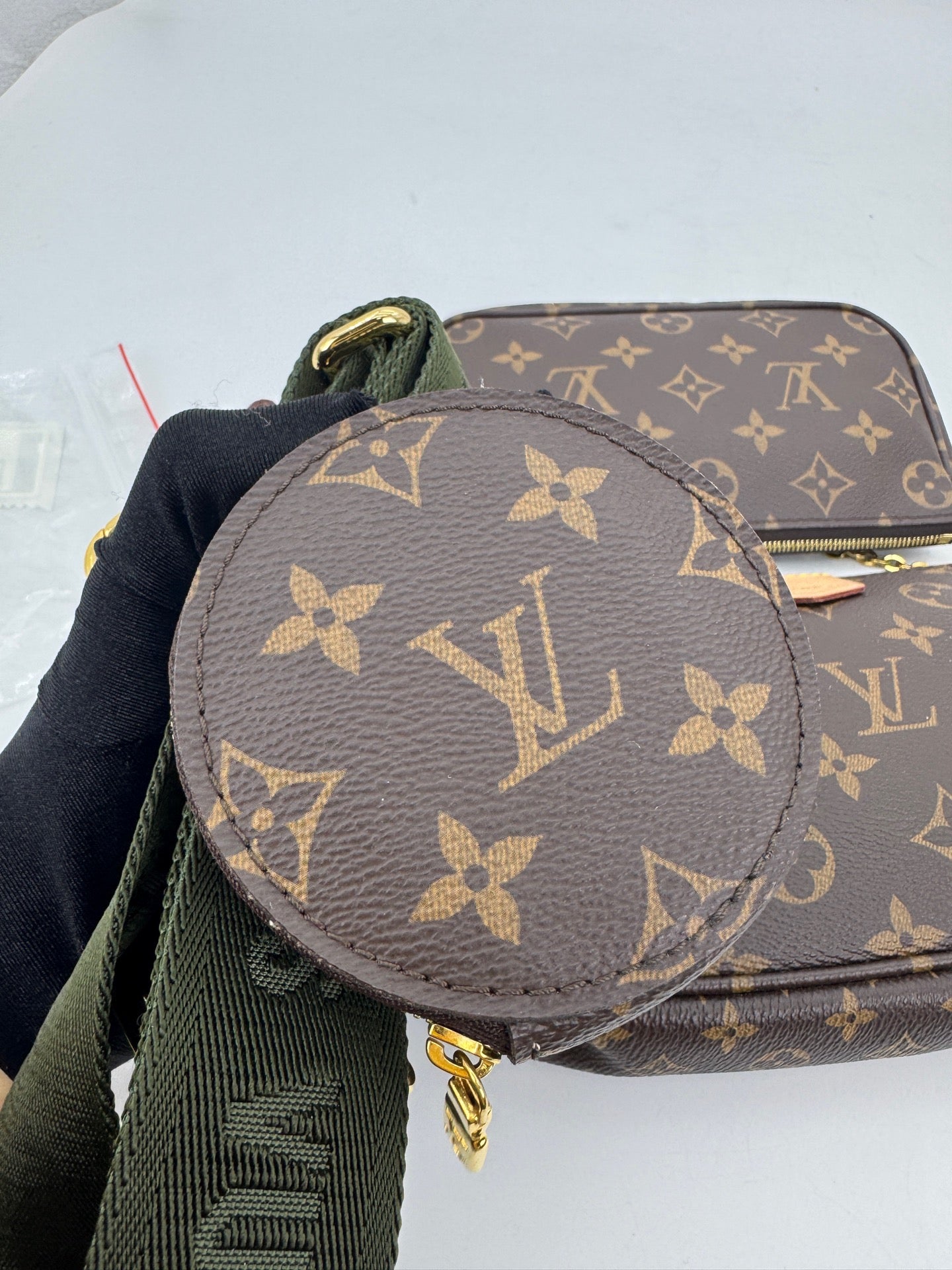 Louis Vuitton - Multi Pochette Accessoires - Coated canvas with leather trim - Brown - (medium)
