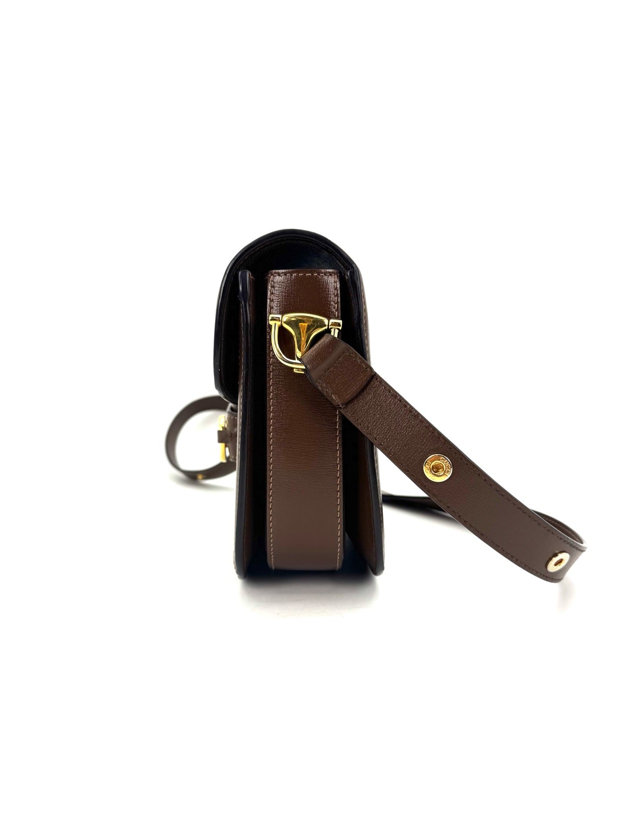 Gucci - Horsebit 1955 - GG Supreme canvas and leather - Beige and Brown - (small)