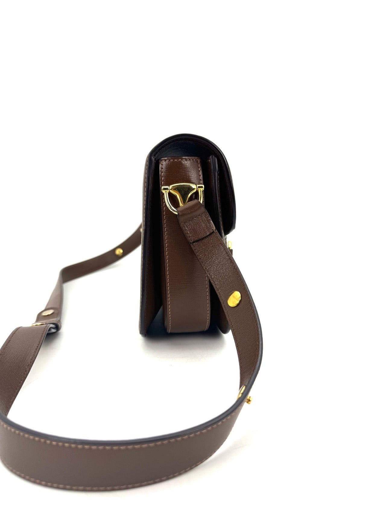 Gucci - Horsebit 1955 - GG Supreme canvas and leather - Beige and Brown - (small)