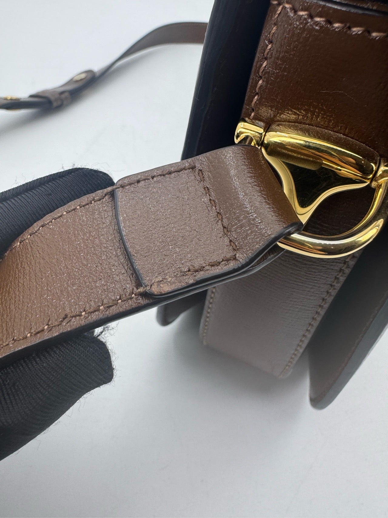 Gucci - Horsebit 1955 - GG Supreme canvas and leather - Beige and Brown - (small)