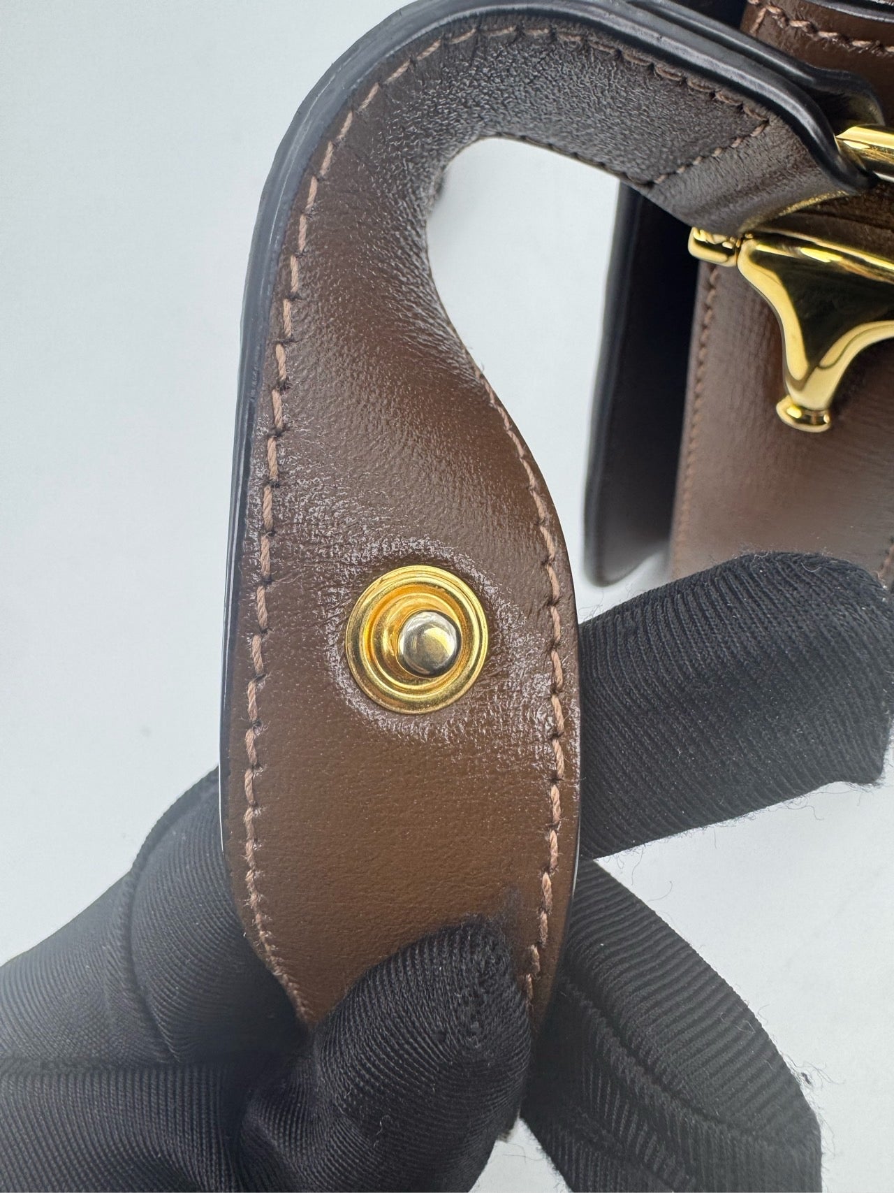 Gucci - Horsebit 1955 - GG Supreme canvas and leather - Beige and Brown - (small)