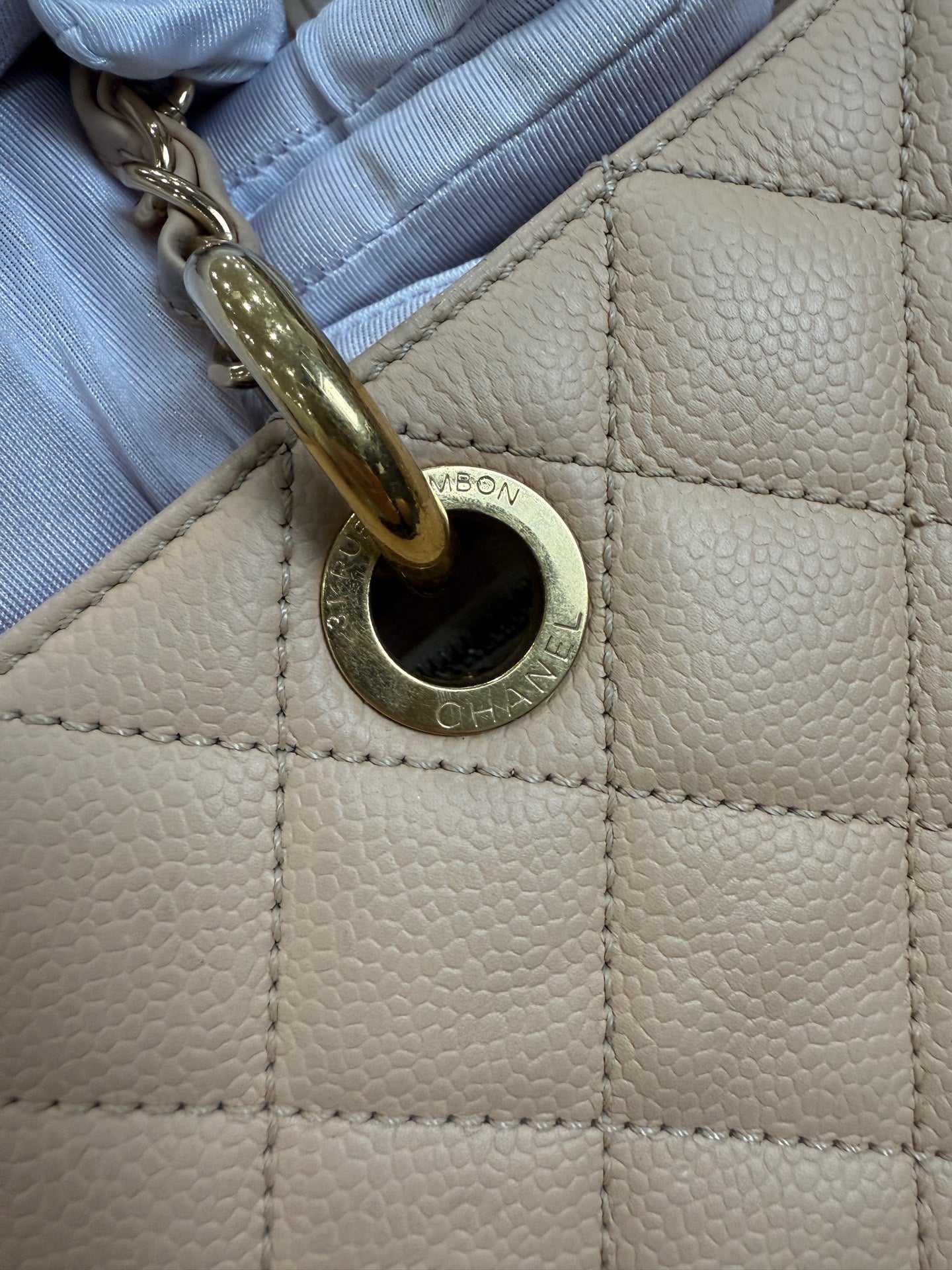 Chanel - Grand Shopping Tote (GST) - Caviar leather - Beige - (Large)