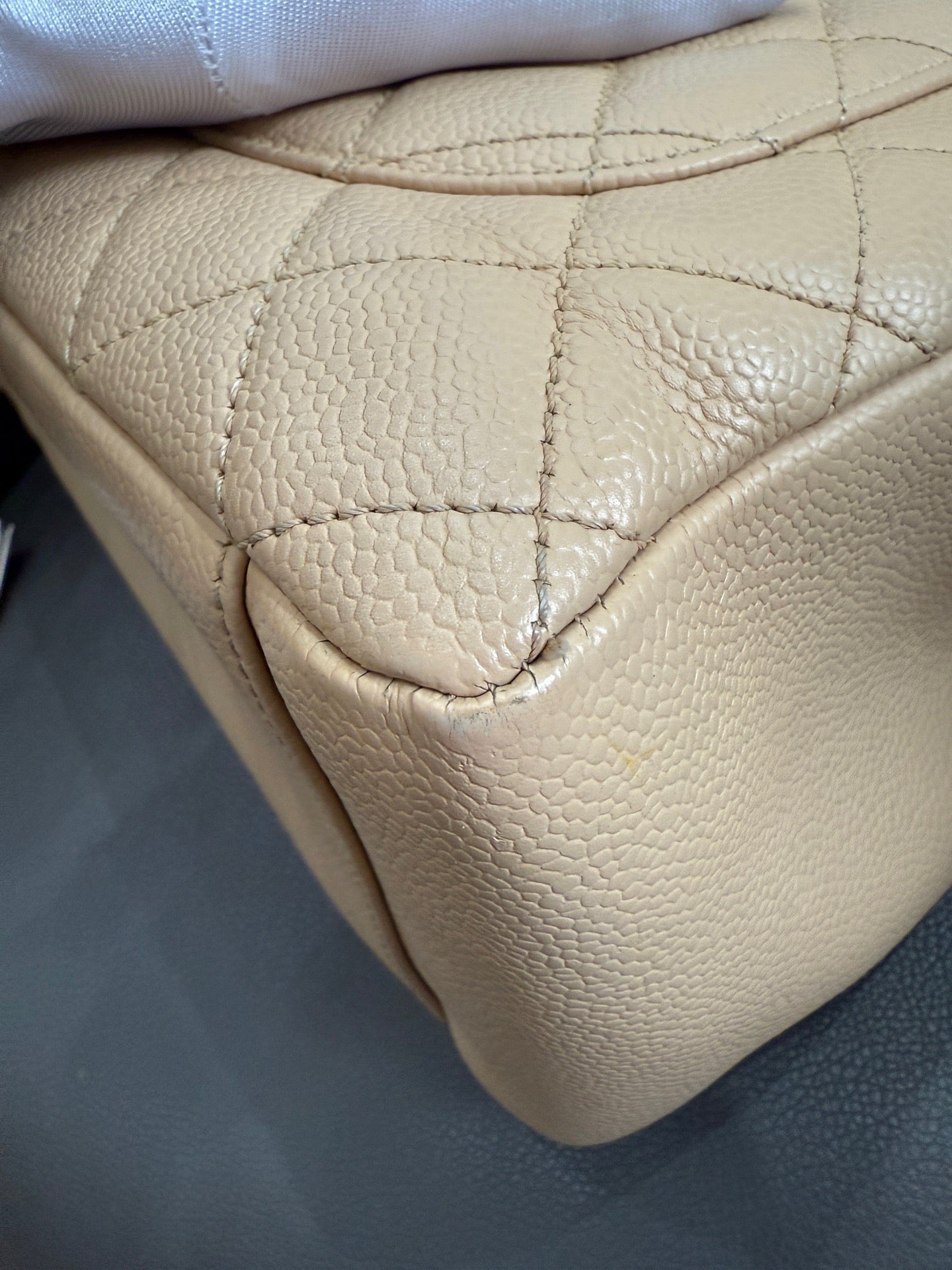 Chanel - Grand Shopping Tote (GST) - Caviar leather - Beige - (Large)
